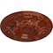 Ekena Millwork Granada Ceiling Medallion (Fits Canopies up to 7 1/8"), Hand-Painted Firebrick, 23 1/2"OD x 2 3/4"P CM24GAFIF - alternate 2